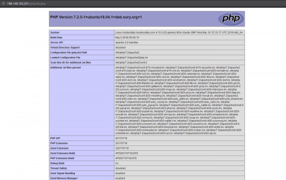 Perfectly Install Lamp Stack Apache, MySQL and PHP on Ubuntu 18.04 LTS ...
